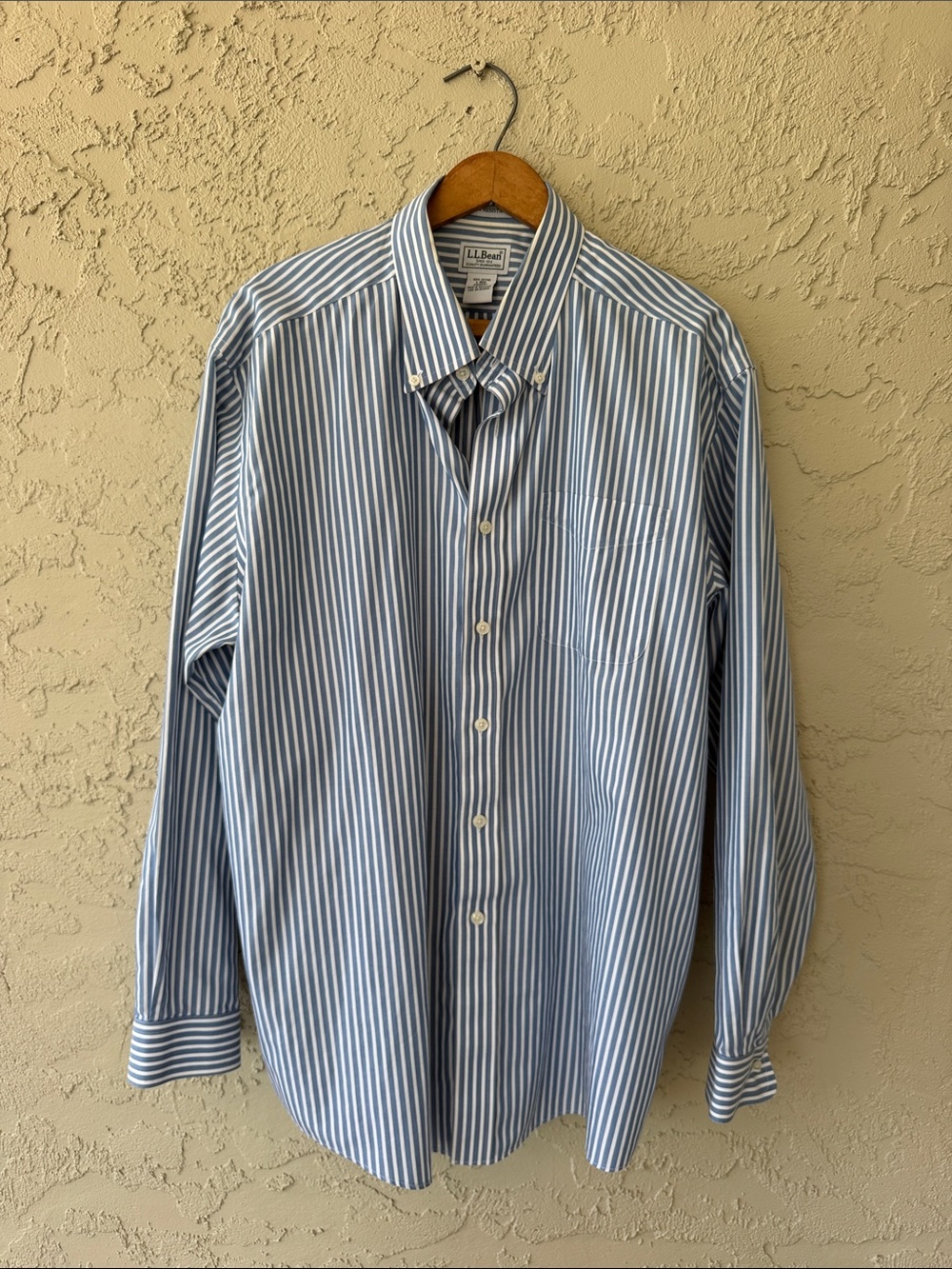 Striped L.L. Bean shirt